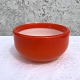 Holmegaard, Palet, Orange skål, 16,5cm i diameter, 9,5cm høj, Design Michael Bang *Perfekt stand*