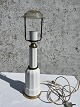 Heiberg lampe, Fajance, Med messing skive, 36cm høj (Incl. Fatning uden skærmholder) 10,5cm i ...