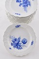 Royal Copenhagen Blaue Blume geschweift Kuchenteller # 1625