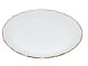 Royal 
Copenhagen 
Sirius - White 
Curved with 
gold edge, 
oblong bowl.
Decoration 
number ...
