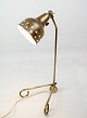 En bordlampe / skrivebordslampe, af Svend Aage Holm Sørensen, Danmark, 1950'erne. Justerbar, og ...