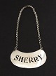 Sherry bottle 
brand sterling 
silver from 
Dragsted item 
no. 501468