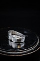 Gammel serviet ring i sølv , stemplet.4,5x3,2cm.  Brede 1,5cm.