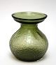 Fyens Glasværk "Blomsterløg" Kugleformet hyacinth glas/vase "net" mønster i maskinblæst presset ...