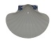 Blue Fluted 
Small clam shaped dish