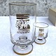 Holmegaard, 
Weihnachtsglas, 
1965, Großes 
Glas 13,5 cm 
hoch, 7 cm 
Durchmesser, 
Kleines Glas, 
6,5 ...