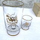 Holmegaard, 
Weihnachtsglas, 
1964, Großes 
Glas 13,5 cm 
hoch, 7 cm 
Durchmesser, 
Kleines Glas 
6,5 ...