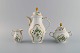 Rosenthal Sans 
Souci coffee 
pot, sugar bowl 
and cream jug. 
Hand-painted 
flowers, 
foliage in ...