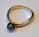 Ring aus 
Sterlingsilber 
mit Mondstein, 
Ib Due aus dem 
...
