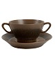 Soup cup / 
boullion cup 
from Knabstrup, 
Nøddebo 
service. 
Width of the 
cup itself: ...
