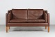 Børge Mogensen (1914-1972)2 personers sofa model 2212 Senere betræk af brunt lædermed ...