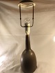 Palshus bordlamper H 46 cm i flot brun farve .