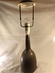 Palshus 
bordlamper 
H 46 cm i flot 
brun farve .