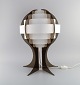 Flemming Brylle & Preben Jacobsen, Denmark. Vintage desk lamp in smoky and white 
acrylic glass. 1960s.
