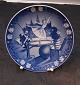 Royal Copenhagen porcelæn. Royal Copenhagen platter.Royal Copenhagen (Kongelig) mindeplatte i ...