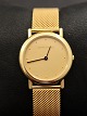 Georg Jensen ur 
 D. 2,5 cm. alt 
18 karat guld, 
Swiss made 
Quartz, kasse 
stemplet med 
Georg ...