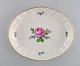 Oval Meissen 
Pink Rose bowl 
in hand-painted 
porcelain with 
gold edge. 
Early 20th ...