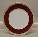 9 pcs in stock
	025 Dinner 
plate 24 cm 
(325)	 Wagner 
Bing and 
Grondahl White 
base, rust red 
...