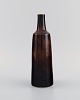 Carl Harry Stålhane (1920-1990) for Rörstrand. Flaskeformet vase i glaseret keramik. Smuk glasur ...