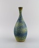 Carl Harry Stålhane (1920-1990) for Rörstrand. Vase i glaseret keramik. Smuk glasur i blå og ...