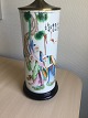 Antik Hatstand 
lampe - Kina 
med polykrom 
dekoration og 
...
