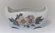 Royal Copenhagen. Oval porcelænsskål. Model 173-493. Længde 24 cm. Højde 11,5 cm. Produceret før ...