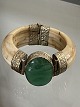 Vintage, etnisk 
armring / 
armbånd af ben 
(kamel eller 
ko) fra 
Mellemøsten 
eller Indien 
med stor ...