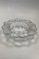 Rene Lalique 
Fransk Glas 
skål med 
Blomster 
dekoration ( 
frosted )
Måler 23cm x 
6cm ( 9.06 ...