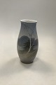 Bing og Grøndahl Art Nouveau Vase med Skov, træerMåler 21cm / 8.27 inch