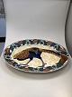 Aluminia 
Earthenware 
Oval Tray No 
975/632 with  
pheasant Motif. 
Measures 62 x 
45 cm (24 
13/32" x ...