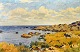 Korlind, Einar 
Nielsen (1884 - 
1975) Danmark: 
Scene fra 
Bornholm.
Olie på 
lærred. 
Signeret E N 
...