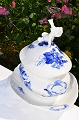 Royal Copenhagen  Blue flower curved  Rare Sauce Tureen  1553