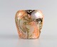 Arabia, Finland. Art deco vase i glaseret fajance. Smuk marmoreret glasur. 1920/30'erne.Måler: ...