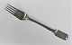 Old Danish. 
Sølvbestik. 
Horsens 
sølvvarefabrik. 
Middagsgaffel. 
Sølv (830). 
Længde 19 cm.