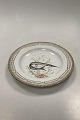 Royal 
Copenhagen 
Private Painted 
Flora Danica 
Fish Plate No 
3549. 
Measures 
25,3cm / 10 
inch ...