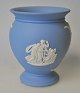 Weedgewood blue 
jasper bisquit 
porcelæns vase, 
20. årh. ...