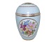 Royal Copenhagen
Light blue lidded vase with flowers from 1894-1897