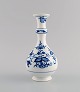 Antik Meissen Løgmønstret vase i håndmalet porcelæn. Tidligt 1900-tallet.Måler: 18,5 x 9 ...