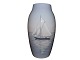 Bing & Grøndahl vase med sejlbåd. Vasen er dekoreret hele vejen rundt.Bemærk denne vare er ...