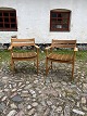 Kurt Østervig 
armstole i 
egetræ med sæde 
i ternet 
uldstof.
Produceret af 
KP Møbler ca. 
...