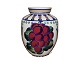 Aluminia lille 
vase med røde 
blommer.
Bemærk denne 
vare er på 
vores 
fjernlager. Den 
kan købes ...