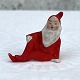 Seated Santa 
Claus, Bisquit 
Porcelain 
Santa, 4 cm 
high, 4.5 cm 
wide, From the 
beginning of 
the ...