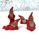 Charming 
ceramic retro 
gnomes, Approx. 
6cm high, Sold 
together, 
Christmas Pixie 
*Nice patina*