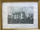 Litografi af 
Lindenborg Gods 
i Himmerland 
ca. 1850.