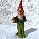 Ler nisse med 
lysestage, 20 
cm høj, 7cm 
bred *Rigtig 
pæn stand*