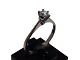 18 carat gold 
ring with large 
diamond (0.23 
carat).
Hallmarked 
"750" and 
goldsmith 
master ...