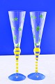 Anne Nilsson 
født 1953, 
designede Clown 
glas i 1992. 
Orrefors glas, 
Sverige. Fine 
festlige ...