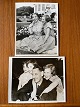 2 originale sort/hvide fotos af dronning Margrethe fra 1953, kort efter vedtagelsen af ...