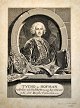 L. Tocque: 
Portræt af 
Tycho de 
Hofmann, 1745. 
Kobberstik. 
København, 
Danmark. 18 x 
12,5 ...