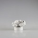 Royal Copenhagen porcelænsfigur af isbjørn liggende på ryggenCU 3321. sorteringHøjde: ...
